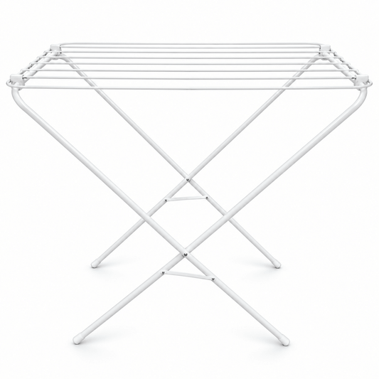 IKEA JÄLL Folding Clothes Drying Rack – White – 79 × 40 × 82 cm - Al Thahani Furniture