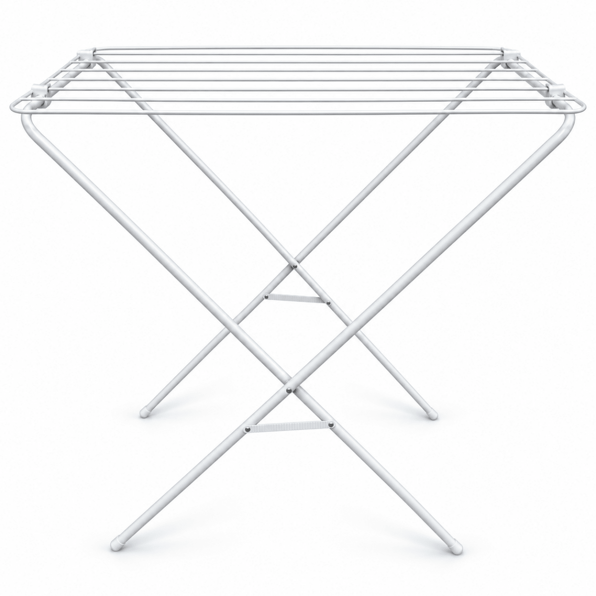 IKEA JÄLL Folding Clothes Drying Rack – White – 79 × 40 × 82 cm - Al Thahani Furniture