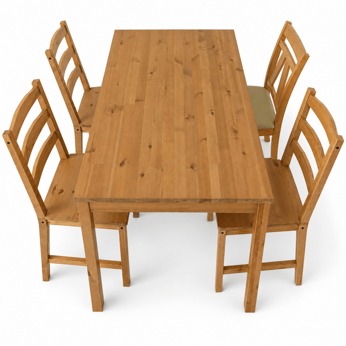 IKEA JOKKMOKK Solid Pine Dining Table with 4 Chairs - Al Thahani Furniture