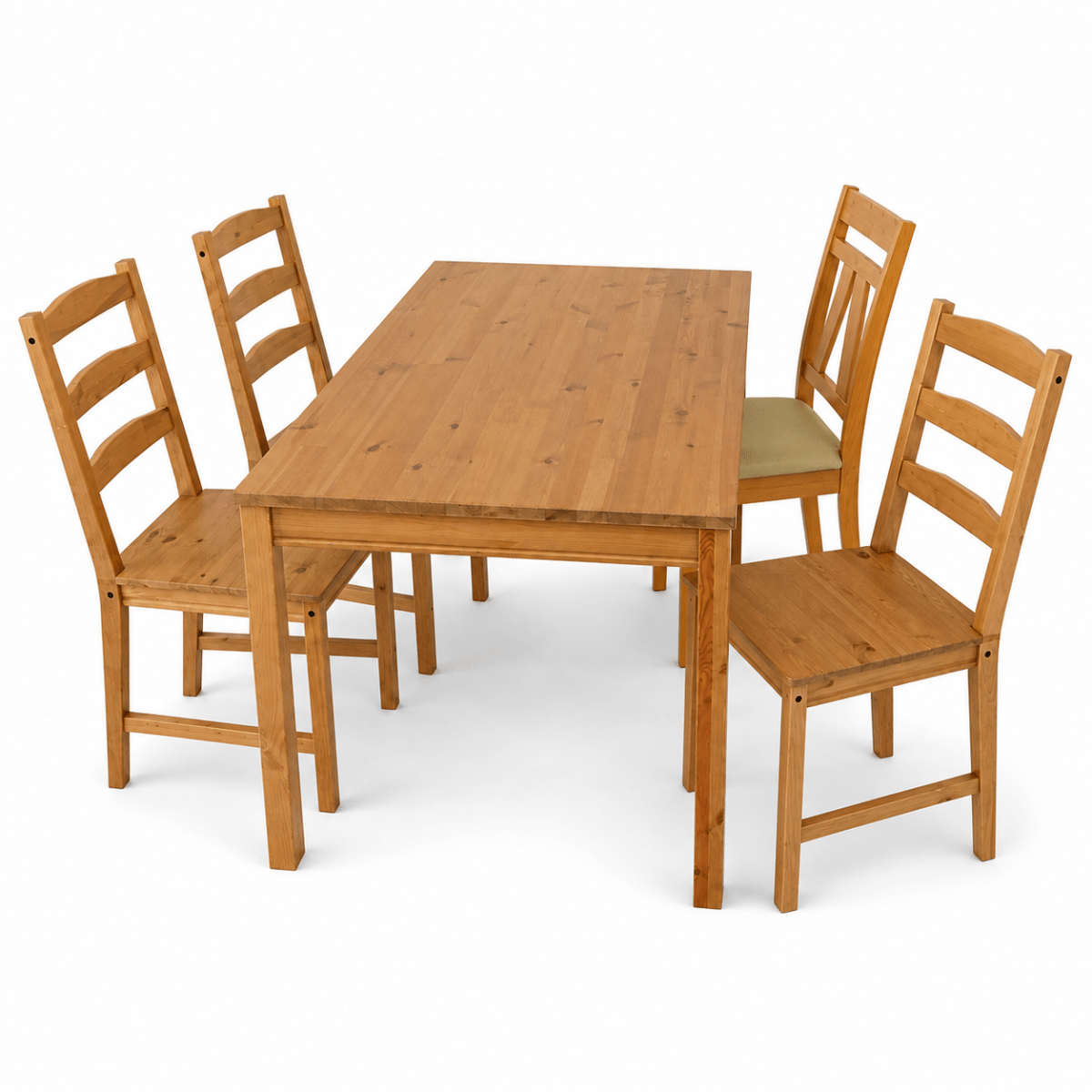 IKEA JOKKMOKK Solid Pine Dining Table with 4 Chairs - Al Thahani Furniture