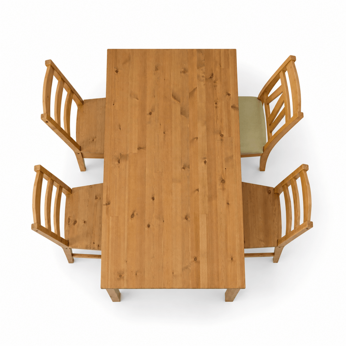 IKEA JOKKMOKK Solid Pine Dining Table with 4 Chairs - Al Thahani Furniture