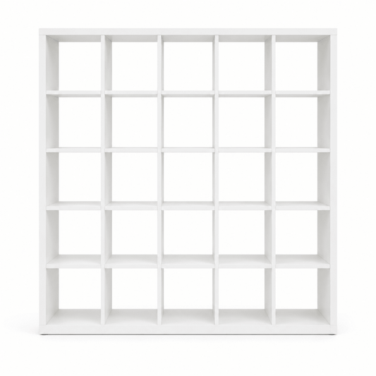 IKEA KALLAX Shelving Unit | White, 182x39x182 cm - used 3 months - Al Thahani Furniture