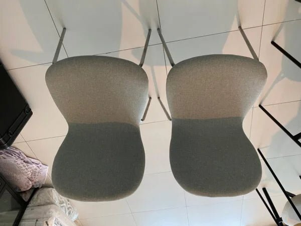 IKEA KARLPETTER Chair | Gunnared Light Green Fabric / Sefast Black Frame - althahanifurniture