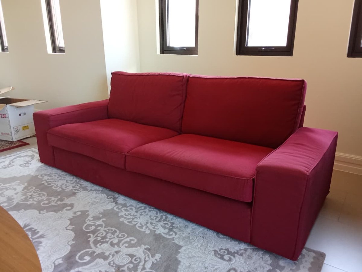 IKEA KIVIK 2 - Seat Sofa – Deep Seats, Pocket Springs, Removable Washable Cover - althahanifurniture