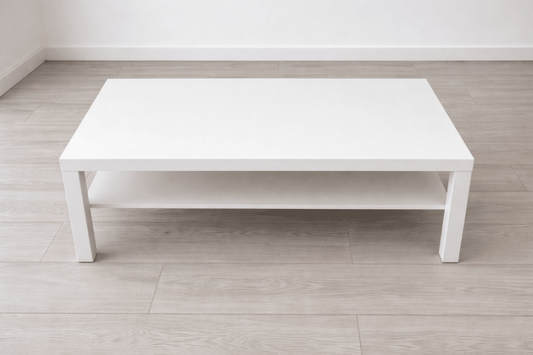 IKEA LACK Coffee Table – White – 118x78x45 cm – Minimalist Design with Lower Shelf - althahanifurniture