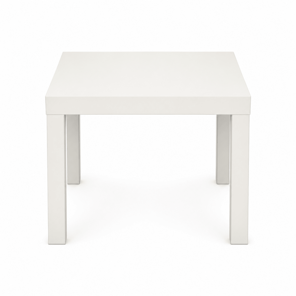 IKEA LACK Side Table | White, 55x55x45 cm - used 1 months - Al Thahani Furniture