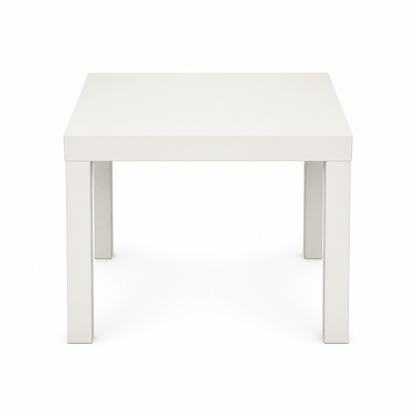 IKEA LACK Side Table | White, 55x55x45 cm - used 1 months - Al Thahani Furniture