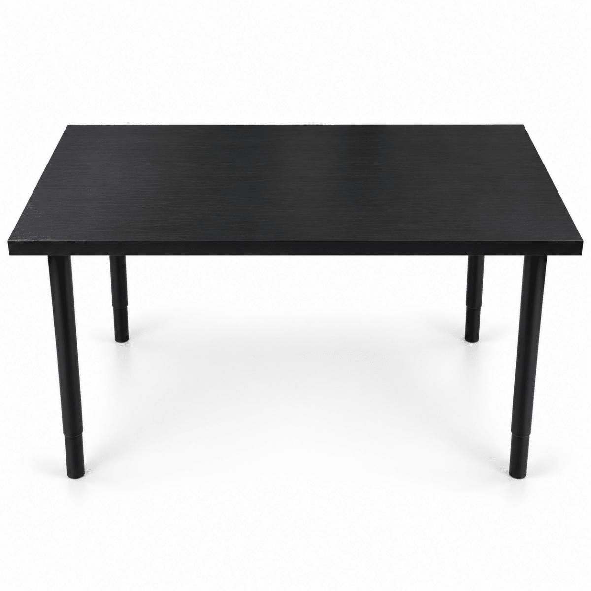 IKEA LAGKAPTEN / OLOV Adjustable Desk – Black-Brown / Black – 120 × 60 cm - Al Thahani Furniture