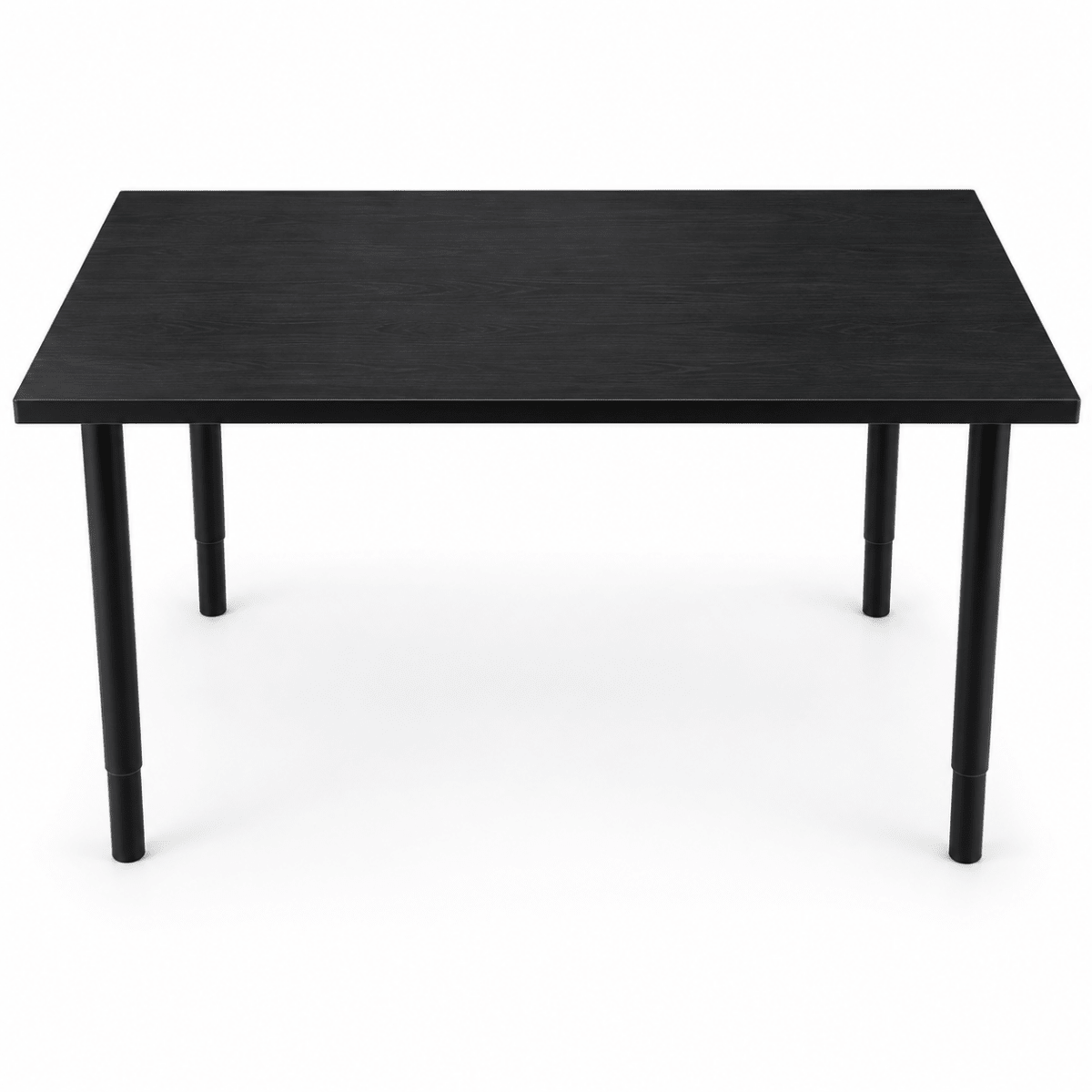 IKEA LAGKAPTEN / OLOV Adjustable Desk – Black-Brown / Black – 120 × 60 cm - Al Thahani Furniture