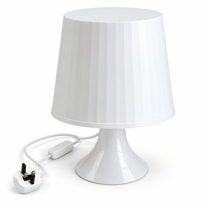 IKEA LAMPAN Table Lamp – White – 29 cm - Al Thahani Furniture