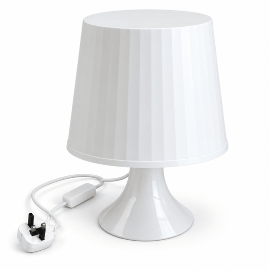 IKEA LAMPAN Table Lamp – White – 29 cm - Al Thahani Furniture