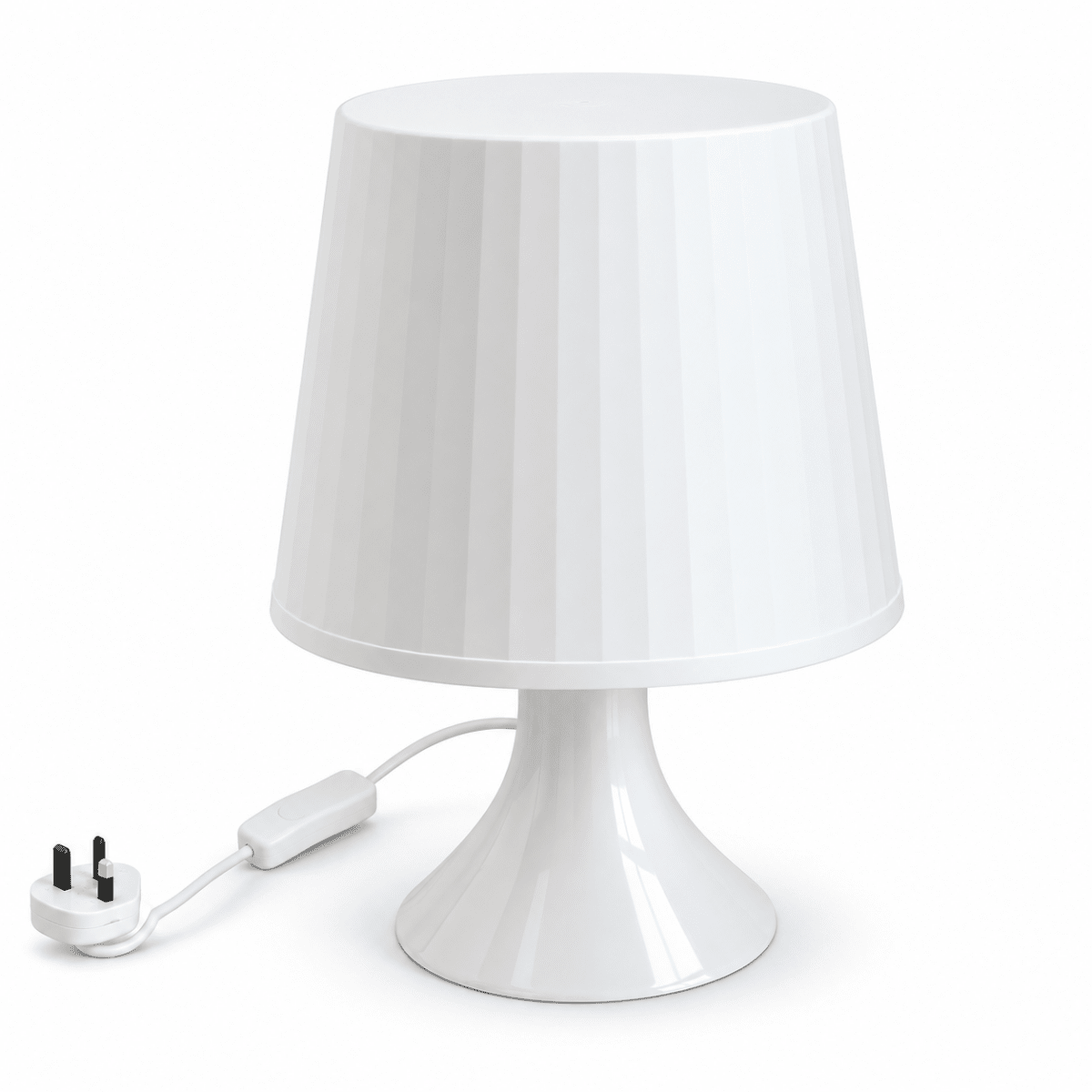 IKEA LAMPAN Table Lamp – White – 29 cm - Al Thahani Furniture