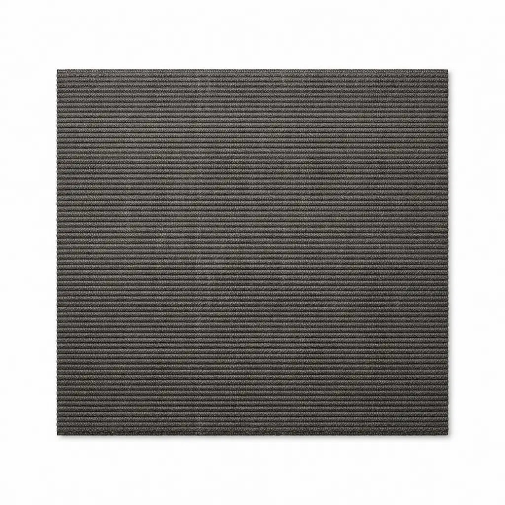 IKEA Latex‑Backed Area Rug | Grey Textured Design | 133×195 cm | Non‑Slip & Easy‑Clean - althahanifurniture