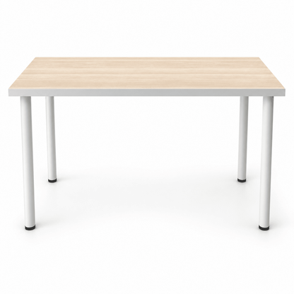 IKEA LINNMON / ADILS Desk – White Stained Oak Effect & White – 100 × 60 cm - Al Thahani Furniture