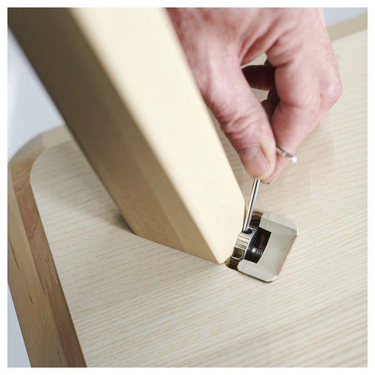 IKEA LISABO Dining Table – 140x78 cm, Ash Veneer, Solid Birch Legs - althahanifurniture