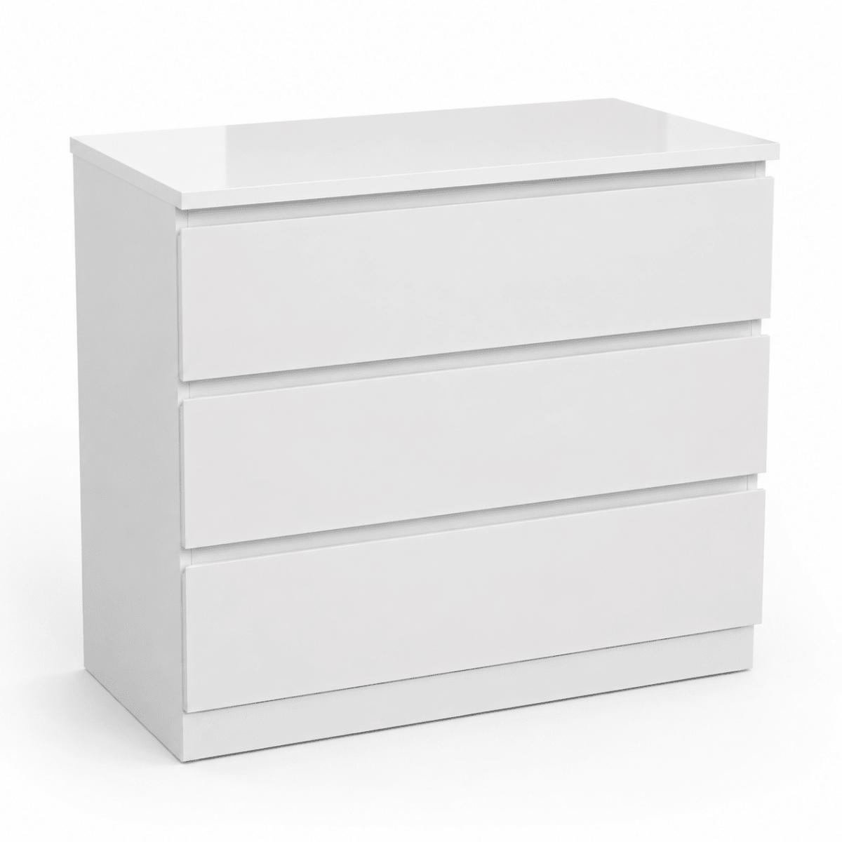 IKEA MALM 3-Drawer Chest | White - Al Thahani Furniture
