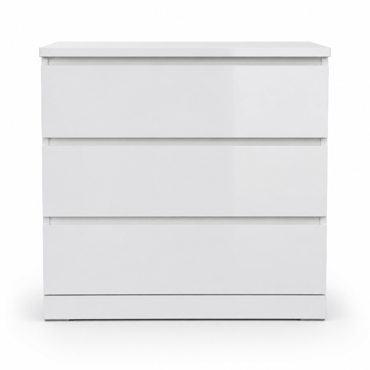 IKEA MALM 3-Drawer Chest | White - Al Thahani Furniture
