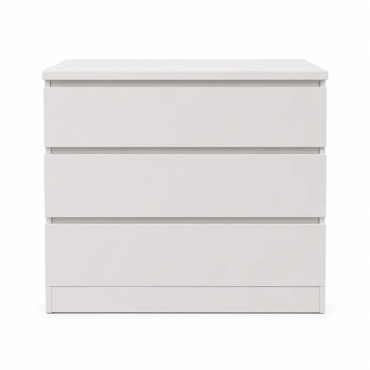 IKEA MALM Chest of 3 Drawers | White - used 4 months - Al Thahani Furniture