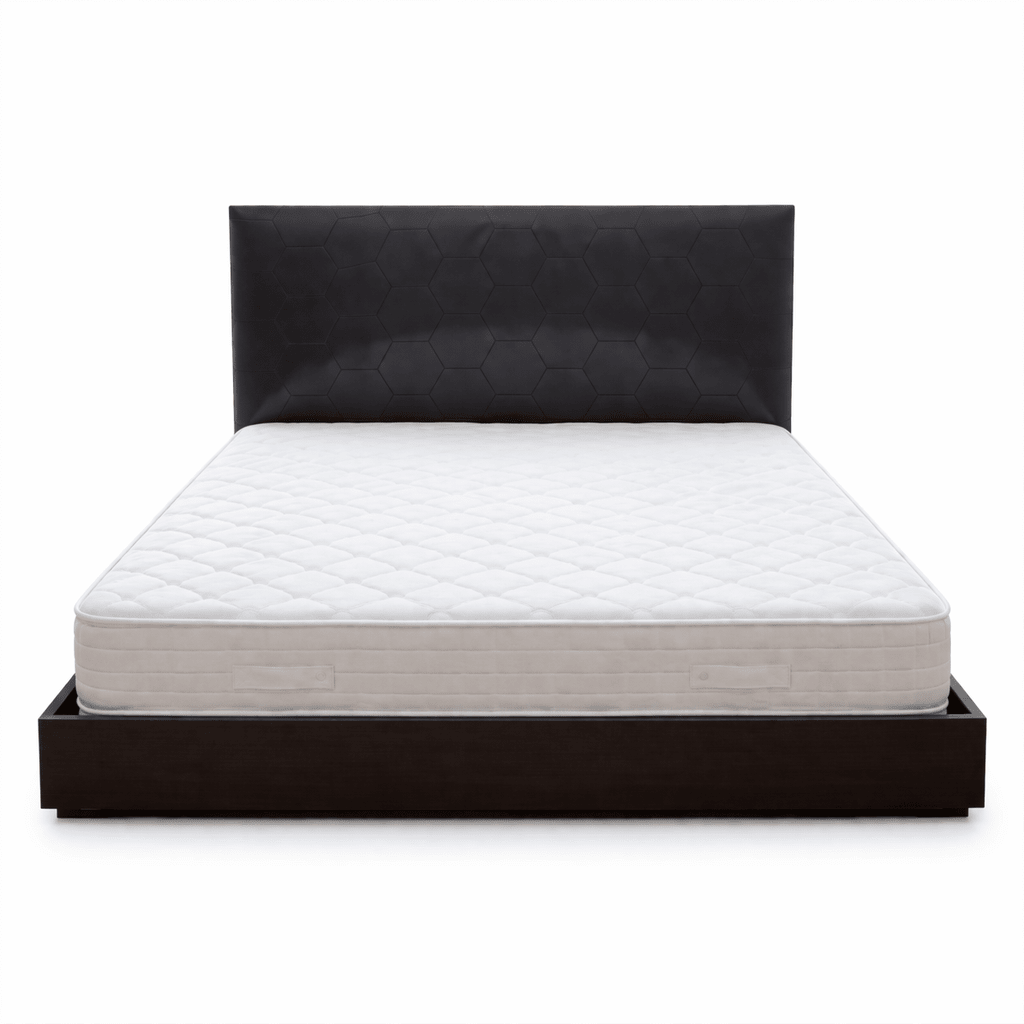 IKEA MALM High Bed Frame with Mattress – Black - Brown – King Size 180x200 cm - althahanifurniture
