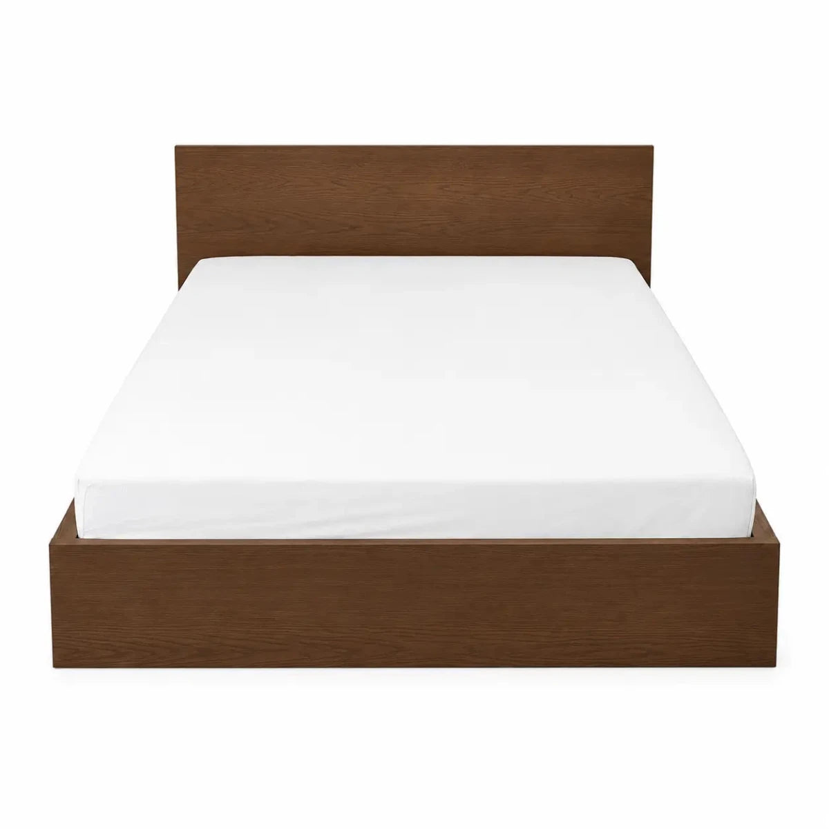 IKEA MALM King Bed with Mattress - used 5 months - Al Thahani Furniture