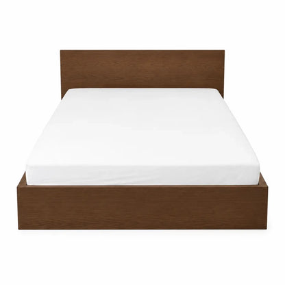 IKEA MALM King Bed with Mattress - used 5 months - Al Thahani Furniture