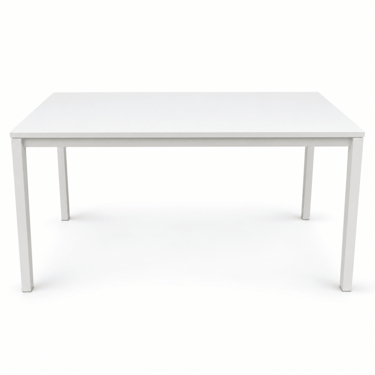 IKEA MELLTORP Dining Table with 4 ADDE Chairs – White – 125 × 75 cm - Al Thahani Furniture