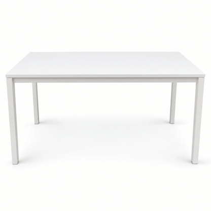 IKEA MELLTORP Dining Table with 4 ADDE Chairs – White – 125 × 75 cm - Al Thahani Furniture