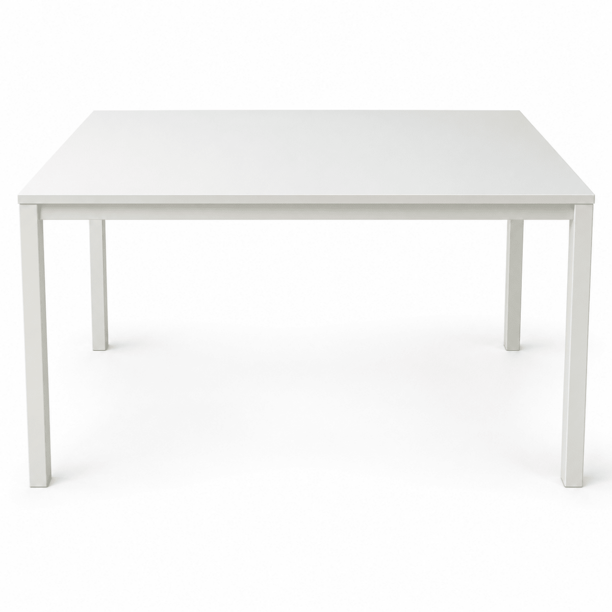 IKEA MELLTORP Dining Table with 4 ADDE Chairs – White – 125 × 75 cm - Al Thahani Furniture