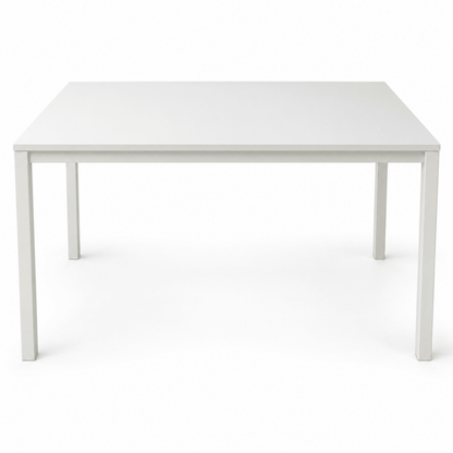 IKEA MELLTORP Dining Table with 4 ADDE Chairs – White – 125 × 75 cm - Al Thahani Furniture