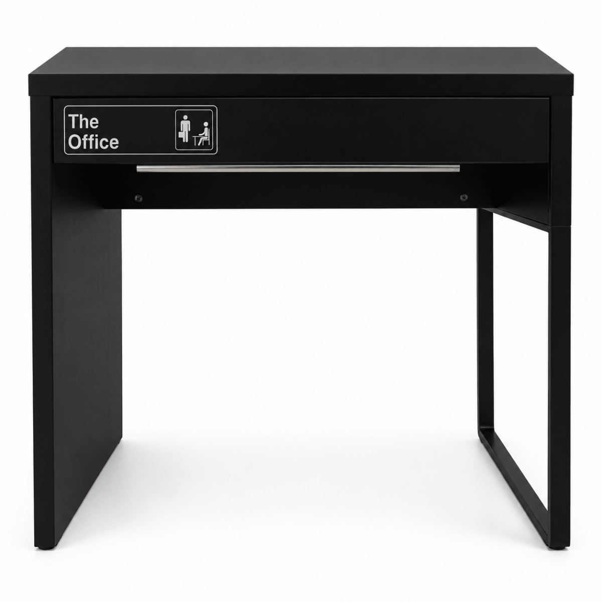 IKEA MICKE Compact Office & Study Desk with Drawer – Black-Brown – 73 × 50 cm - Al Thahani Furniture