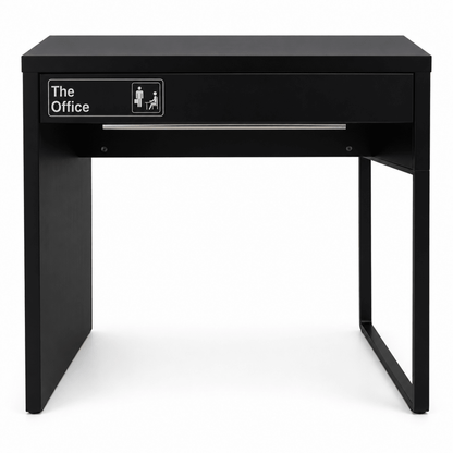 IKEA MICKE Compact Office & Study Desk with Drawer – Black-Brown – 73 × 50 cm - Al Thahani Furniture
