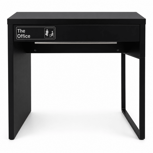 IKEA MICKE Compact Office & Study Desk with Drawer – Black-Brown – 73 × 50 cm - Al Thahani Furniture