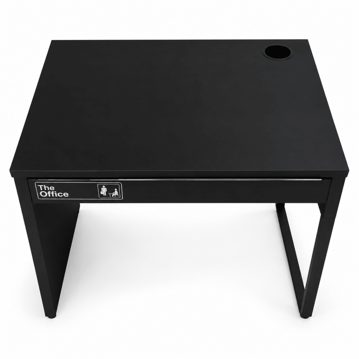 IKEA MICKE Compact Office & Study Desk with Drawer – Black-Brown – 73 × 50 cm - Al Thahani Furniture