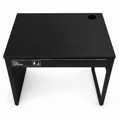 IKEA MICKE Compact Office & Study Desk with Drawer – Black-Brown – 73 × 50 cm - Al Thahani Furniture