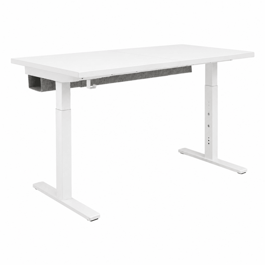 IKEA MITTZON Height-Selectable Desk – White - Al Thahani Furniture