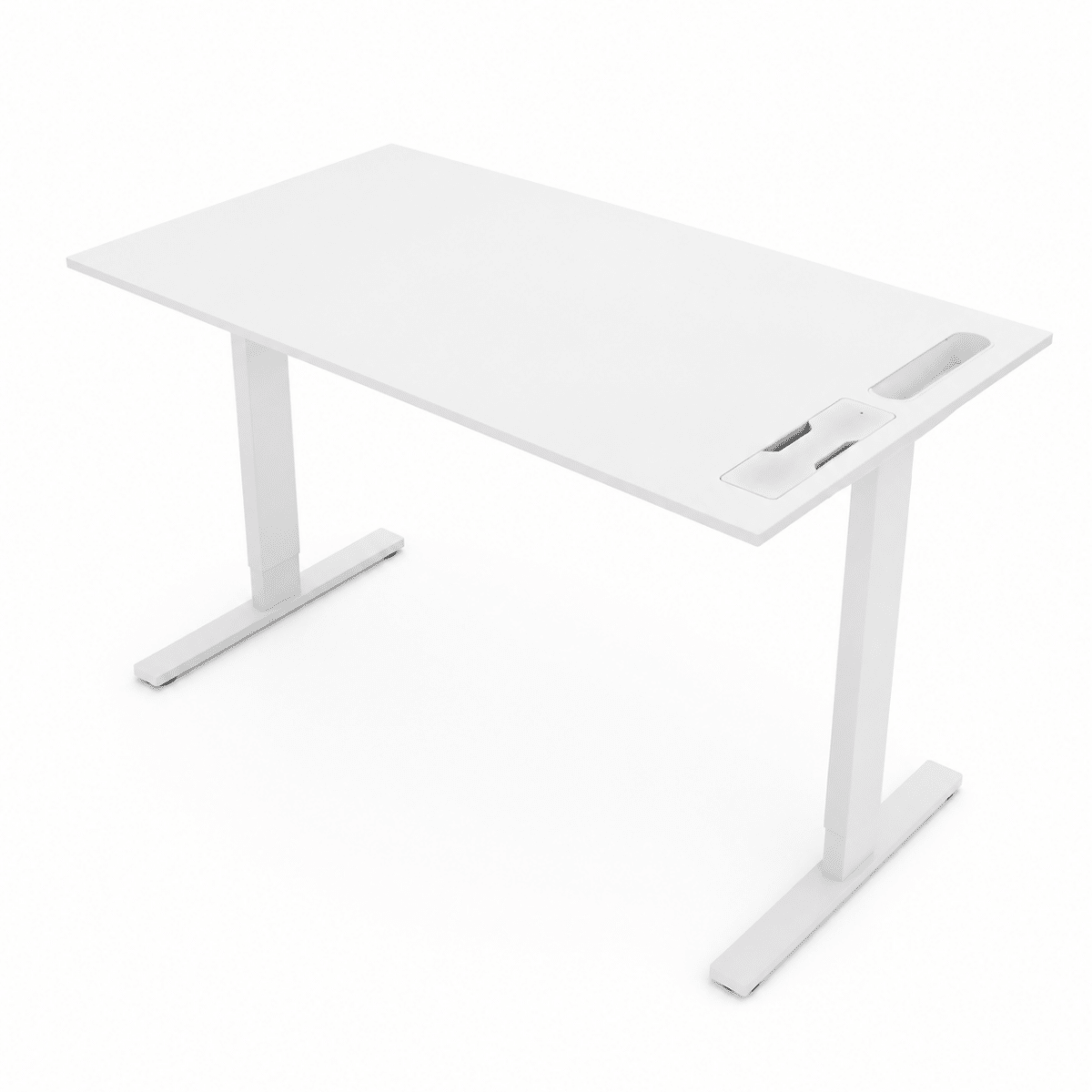 IKEA MITTZON Height-Selectable Desk – White - Al Thahani Furniture
