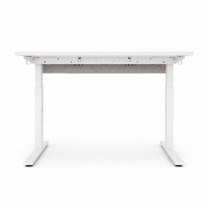 IKEA MITTZON Height-Selectable Desk – White - Al Thahani Furniture