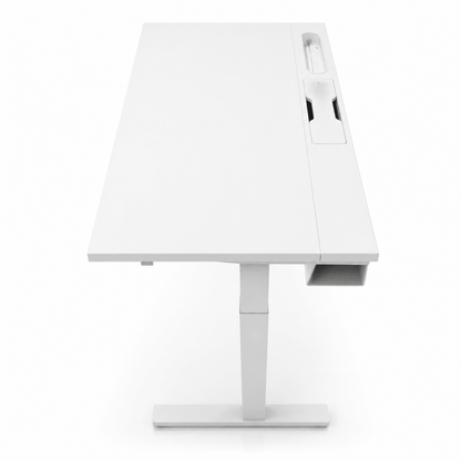 IKEA MITTZON Height-Selectable Desk – White - Al Thahani Furniture