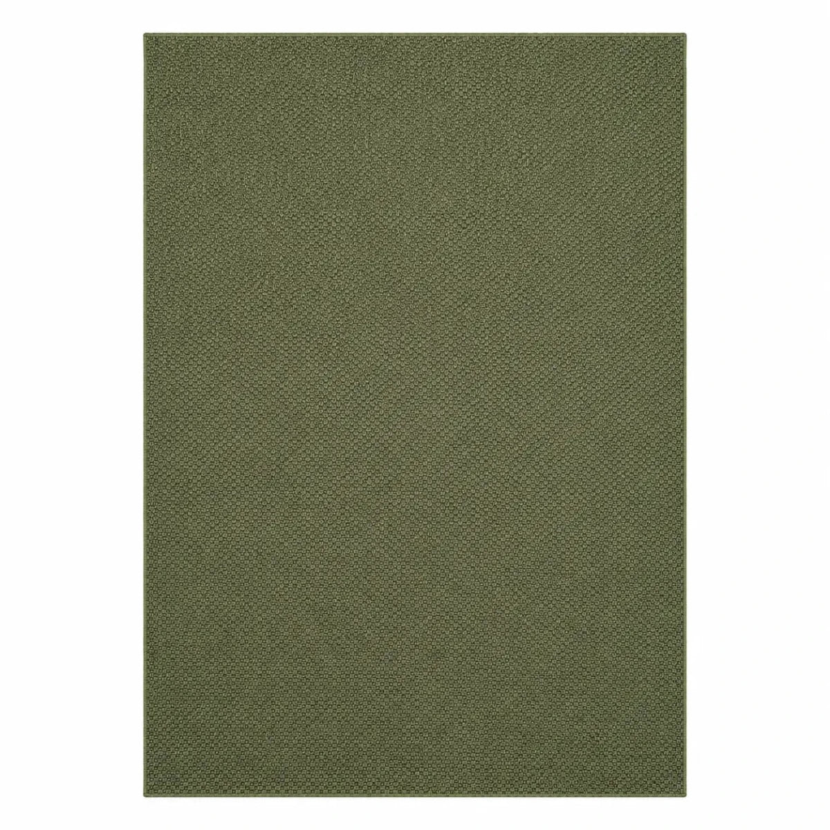 IKEA MORUM Flat-Woven Rug | Olive Green, Indoor/Outdoor, 160x230 cm - used 5 months - Al Thahani Furniture