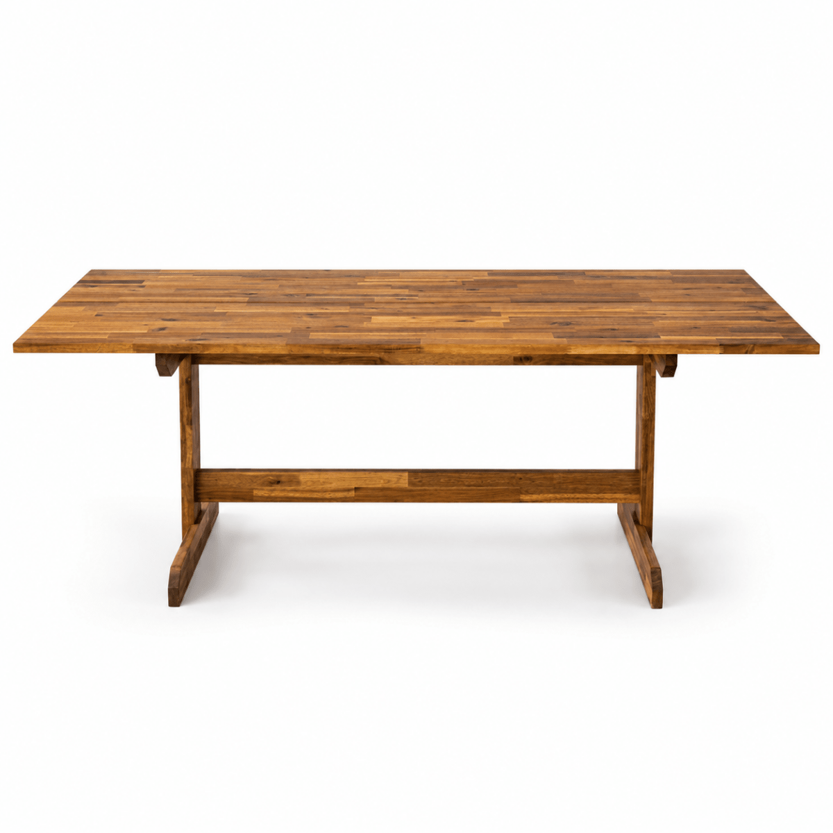 IKEA NACKANÄS 6–8 Seater Solid Acacia Dining Table – 180 × 76 cm - Al Thahani Furniture