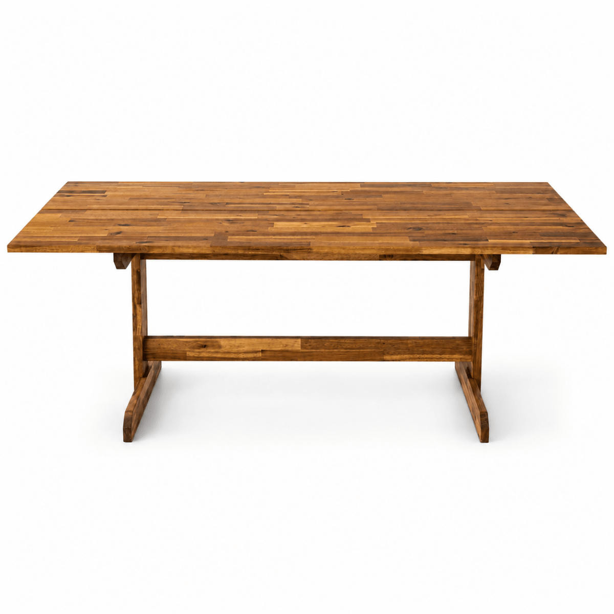 IKEA NACKANÄS 6–8 Seater Solid Acacia Dining Table – 180 × 76 cm - Al Thahani Furniture