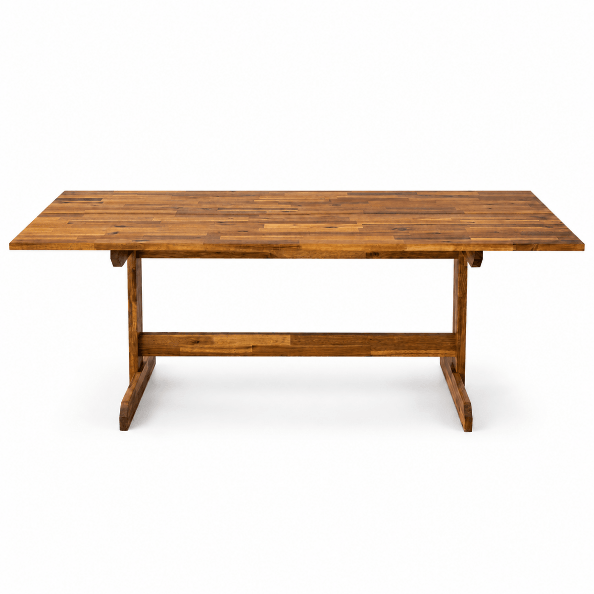 IKEA NACKANÄS 6–8 Seater Solid Acacia Dining Table – 180 × 76 cm - Al Thahani Furniture