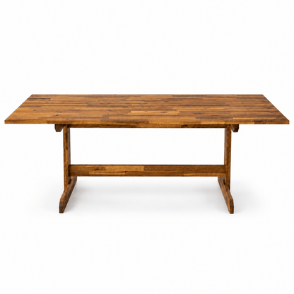 IKEA NACKANÄS 6–8 Seater Solid Acacia Dining Table – 180 × 76 cm - Al Thahani Furniture