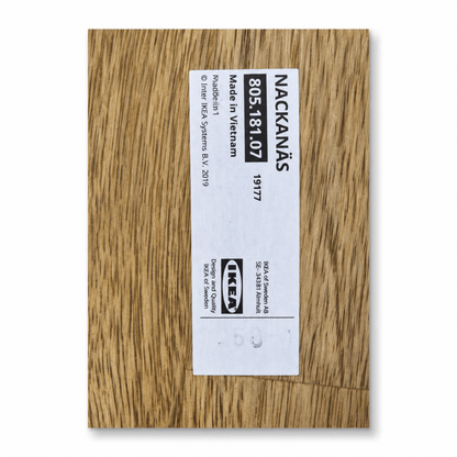 IKEA NACKANÄS 6–8 Seater Solid Acacia Dining Table – 180 × 76 cm - Al Thahani Furniture