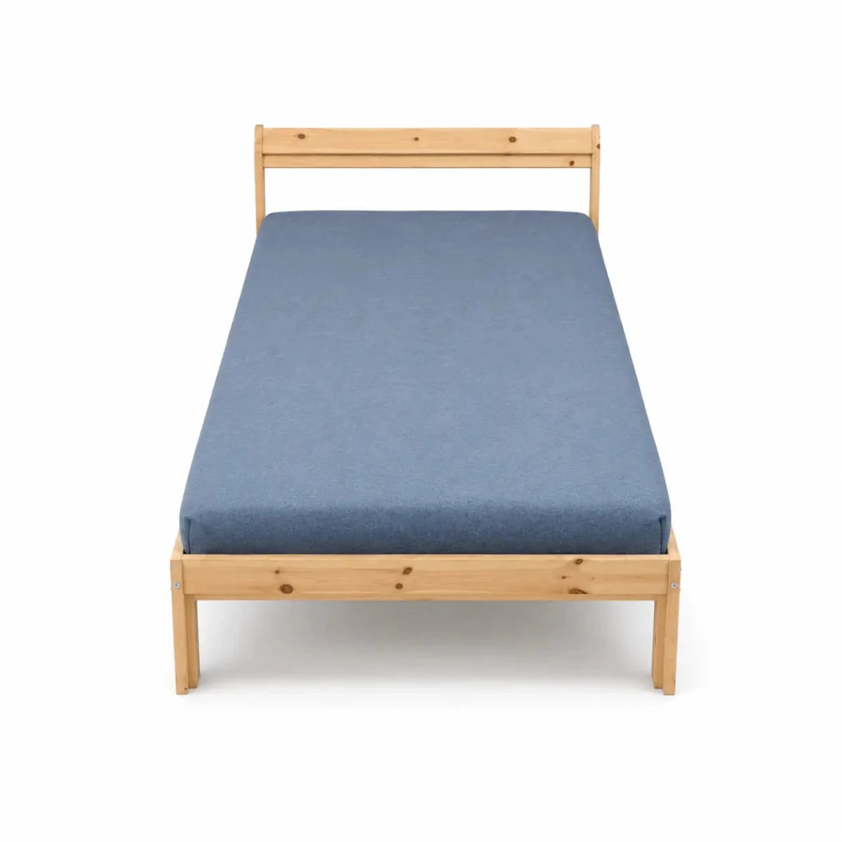 IKEA NEIDEN Bed Frame | Pine, 90x200 cm - used 5 months - Al Thahani Furniture