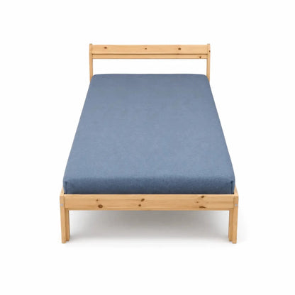 IKEA NEIDEN Bed Frame | Pine, 90x200 cm - used 5 months - Al Thahani Furniture