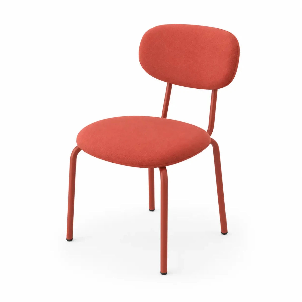 IKEA ÖSTANÖ Chair | Red - Brown/Remmarn, 45x45x76 cm - used 7 months - Al Thahani Furniture