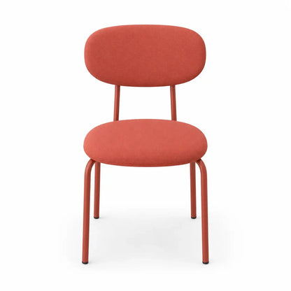 IKEA ÖSTANÖ Chair | Red - Brown/Remmarn, 45x45x76 cm - used 7 months - Al Thahani Furniture