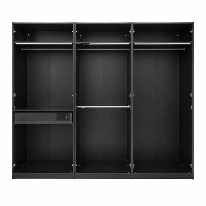 IKEA PAX 6 Wardrobe - used 8 months - Al Thahani Furniture