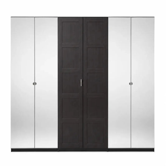 IKEA PAX 6 Wardrobe - used 8 months - Al Thahani Furniture